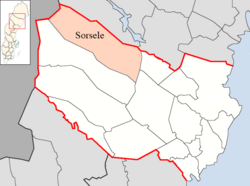Sorsele Municipality in Västerbotten County